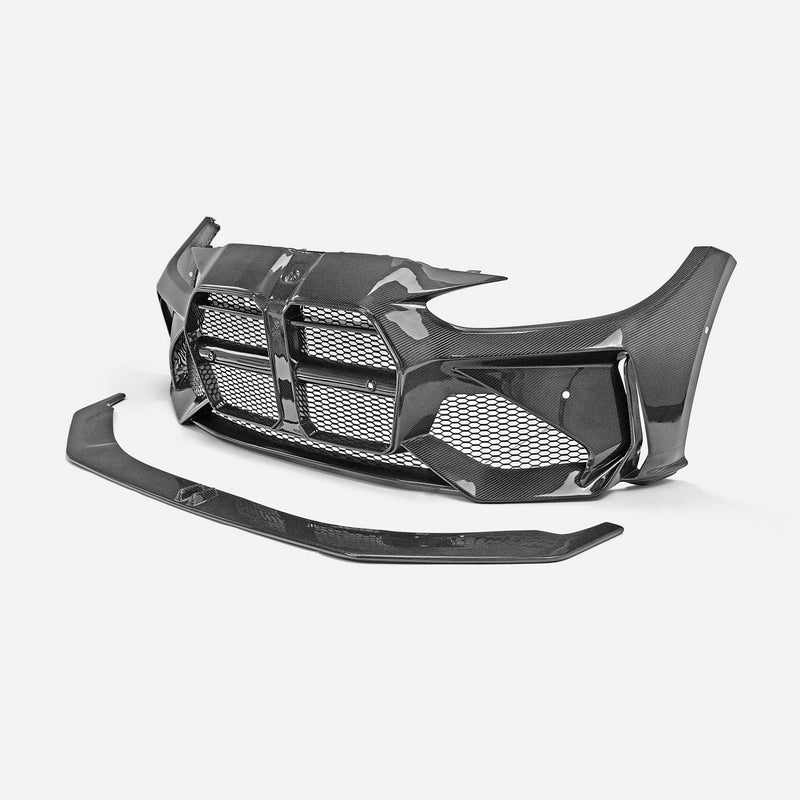 BMW M3 G80 Sedan M4 G82 Coupe Type A front bumper with front lip