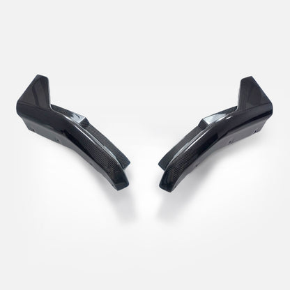 BMW 4 Series M4 G82 Coupe Pre-preg carbon MP Type rear bumper side splitter pair
