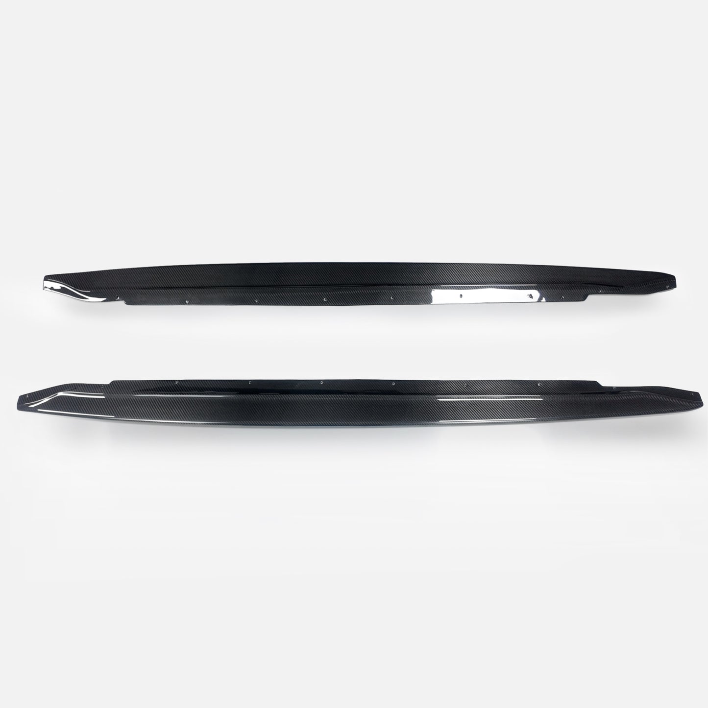 BMW M4 G82 Coupe Pre-preg carbon R Type side skirt extension