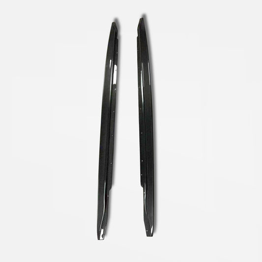 BMW M4 G82 Coupe Pre-preg carbon R Type side skirt extension