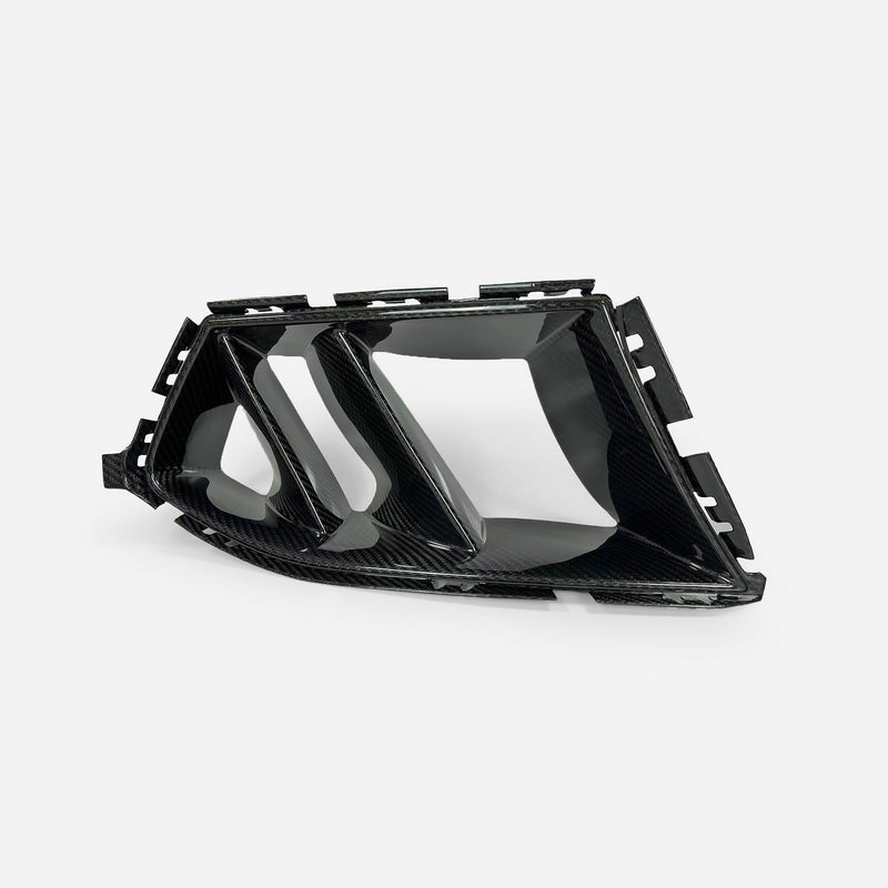 BMW M3 G80 Sedan M4 G82 Coupe Pre-preg carbon M Type twin fin air duct pair