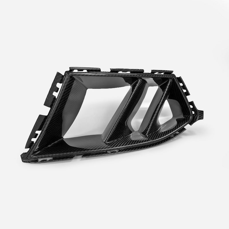 BMW M3 G80 Sedan M4 G82 Coupe Pre-preg carbon M Type twin fin air duct pair