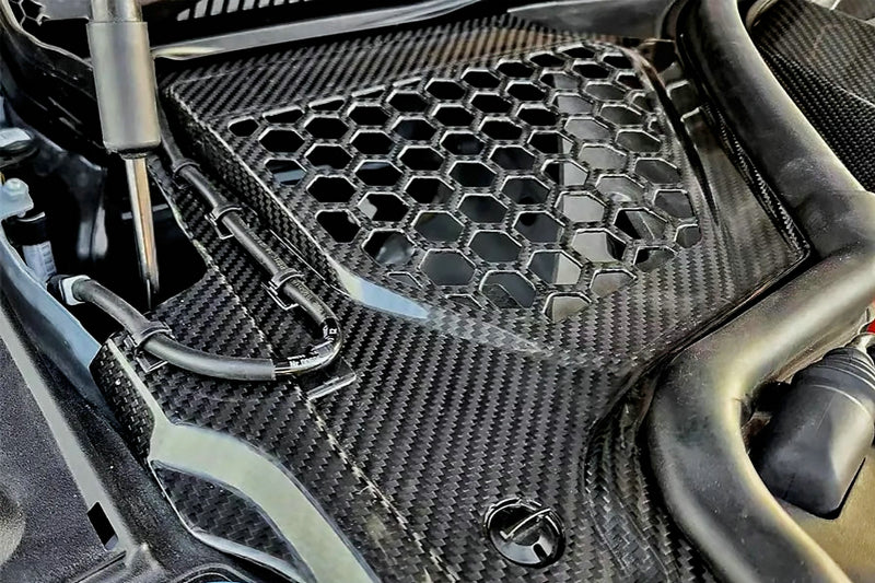 BMW M3 G80 Sedan M4 G82 Coupe Pre-preg carbon rear cowl covers pair (Left hand drive)