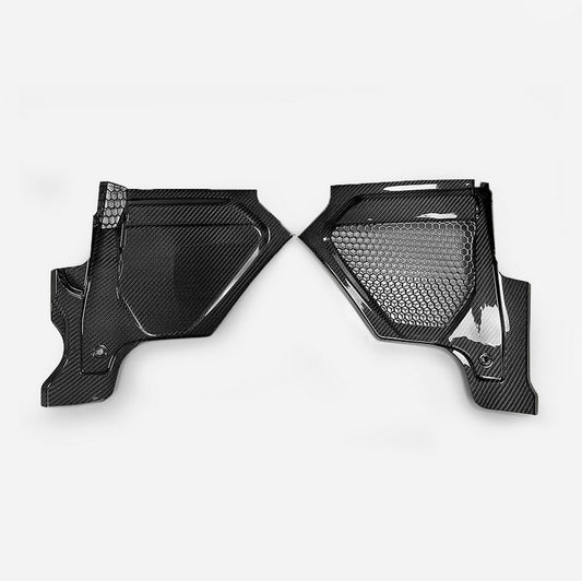 BMW M3 G80 Sedan M4 G82 Coupe Pre-preg carbon rear cowl covers pair (Right hand drive)