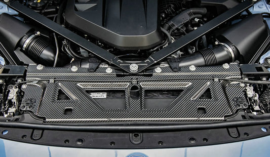 BMW M2 G87 M3 G80 M4 G82 G83 Pre-preg carbon cooling shroud replacement