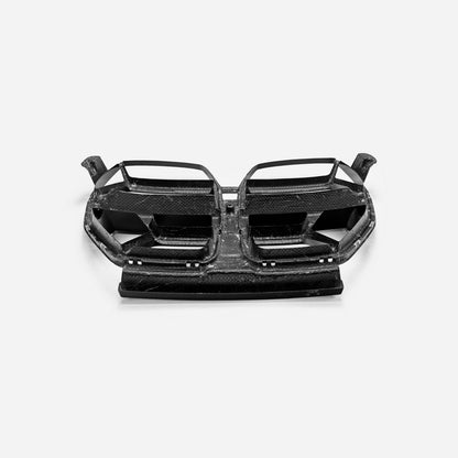 BMW M3 G80 Sedan M4 G82 Coupe Pre-preg carbon Type CSL front grill pair (without ACC)