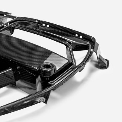 BMW M3 G80 Sedan M4 G82 Coupe Pre-preg carbon Type CSL front grill pair (without ACC)
