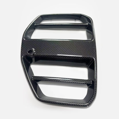 BMW M3 G80 Sedan M4 G82 Coupe Pre-preg carbon Type ST front grill pair
