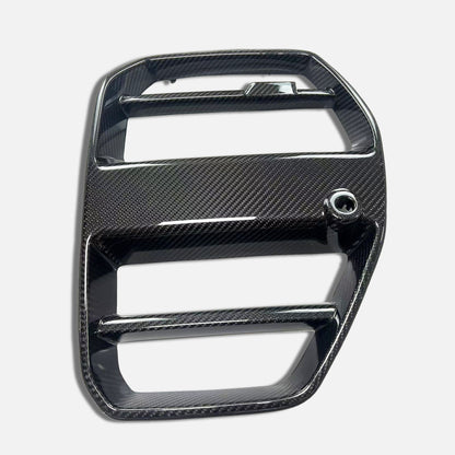 BMW M3 G80 Sedan M4 G82 Coupe Pre-preg carbon Type ST front grill pair