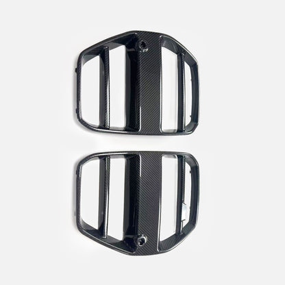 BMW M3 G80 Sedan M4 G82 Coupe Pre-preg carbon Type ST front grill pair