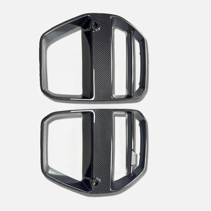 BMW M3 G80 Sedan M4 G82 Coupe Pre-preg carbon Type V front grill pair