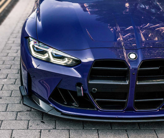 BMW M3 G80 Sedan M4 G82 Coupe Pre-preg carbon CSL Type front lip