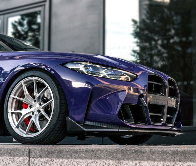 BMW M3 G80 Sedan M4 G82 Coupe Pre-preg carbon CSL Type front lip