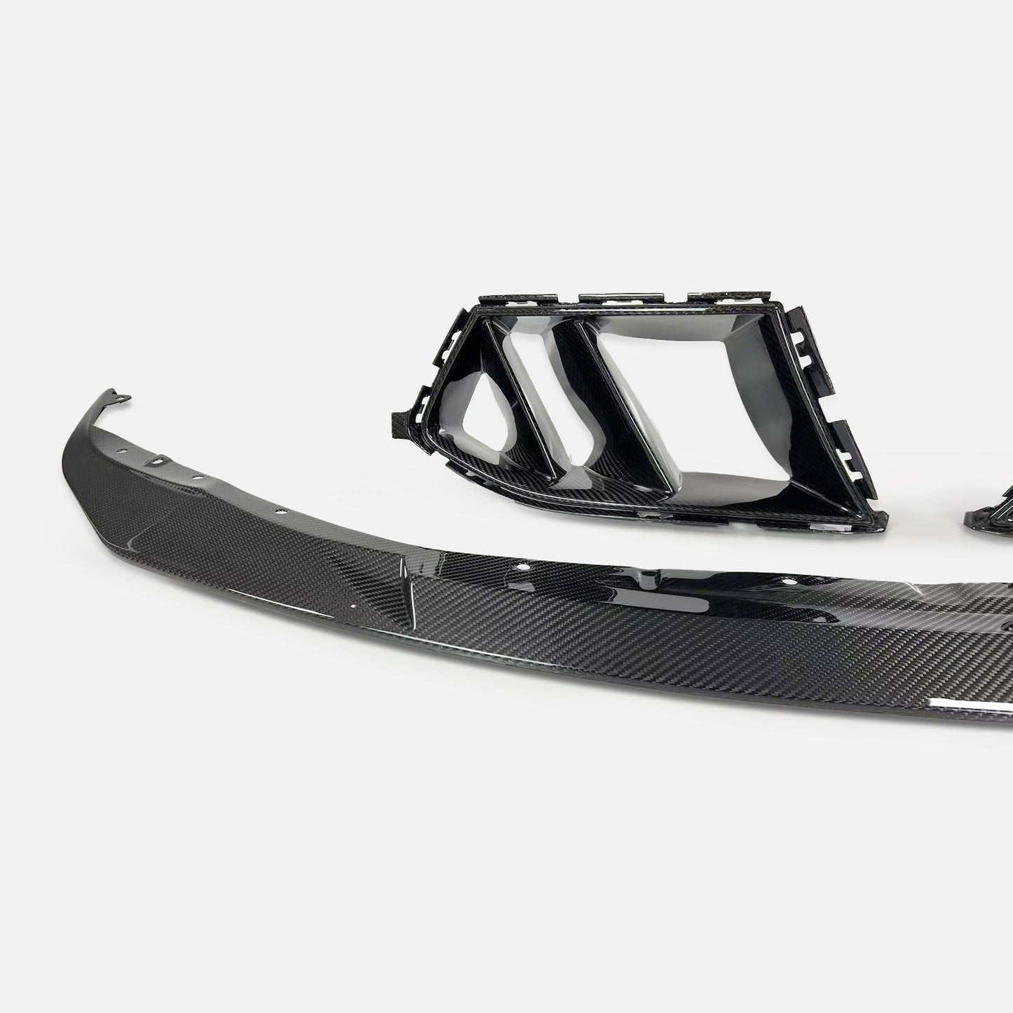 BMW M3 G80 Sedan M4 G82 Coupe Pre-preg carbon R Type front lip