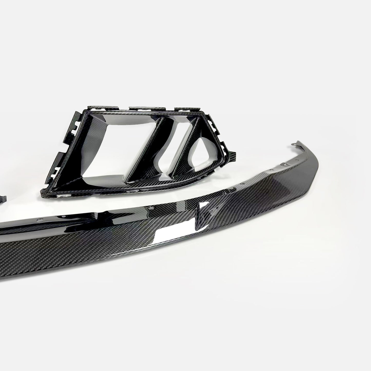 BMW M3 G80 Sedan M4 G82 Coupe Pre-preg carbon R Type front lip