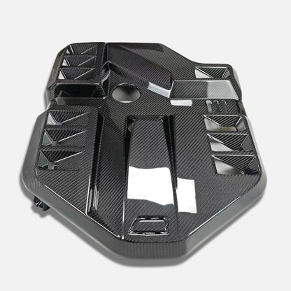BMW M2 G87 M3 G80 G81 M4 G82 G83 EV Type Pre-preg carbon engine cover replacement