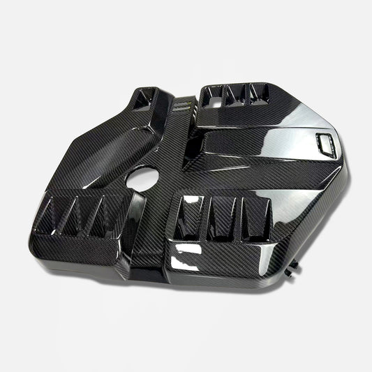 BMW M2 G87 M3 G80 G81 M4 G82 G83 EV Type Pre-preg carbon engine cover replacement