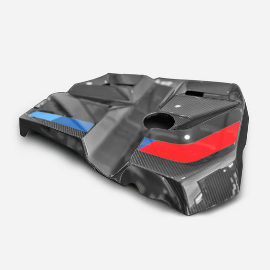 BMW M2 G87 M3 G80 G81 M4 G82 G83 Pre-preg carbon MP Type engine cover replacement