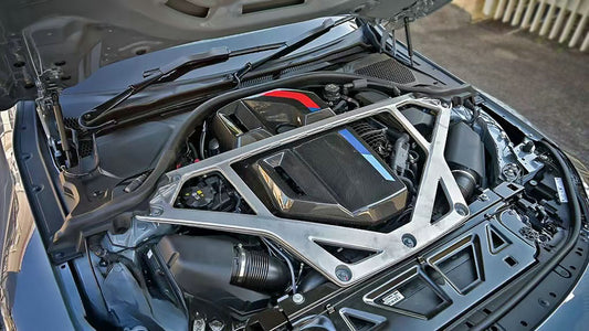 BMW M2 G87 M3 G80 G81 M4 G82 G83 Pre-preg carbon MP Type engine cover replacement