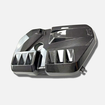 BMW M2 G87 M3 G80 G81 M4 G82 G83 Pre-preg carbon engine cover replacement