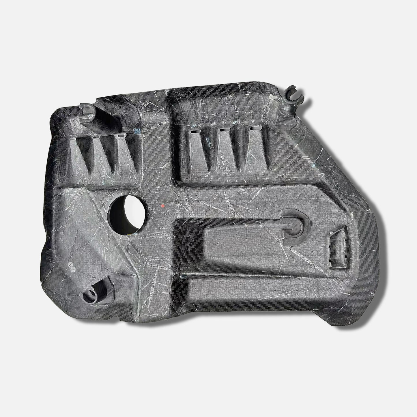 BMW M2 G87 M3 G80 G81 M4 G82 G83 Pre-preg carbon engine cover replacement