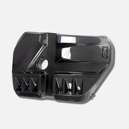 BMW M2 G87 M3 G80 G81 M4 G82 G83 Pre-preg carbon engine cover replacement