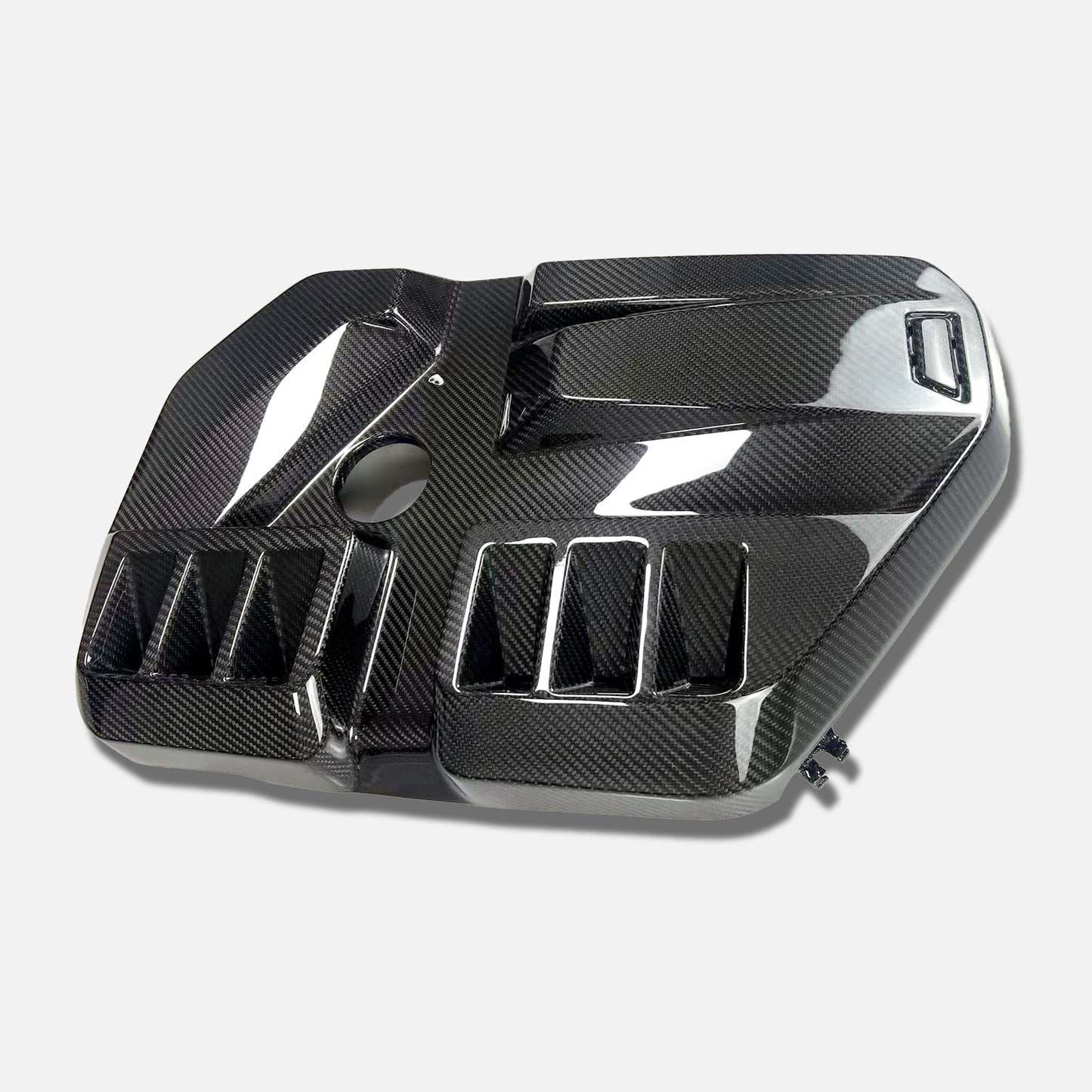 BMW M2 G87 M3 G80 G81 M4 G82 G83 Pre-preg carbon engine cover replacement