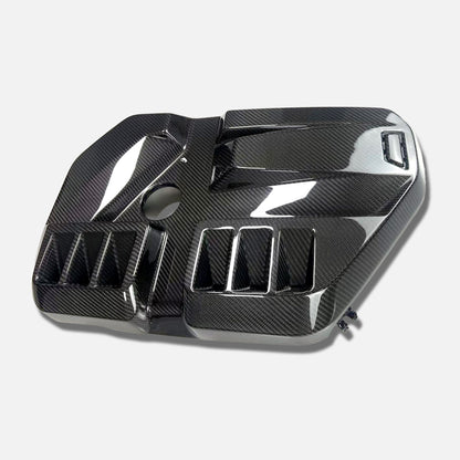 BMW M2 G87 M3 G80 G81 M4 G82 G83 Pre-preg carbon engine cover replacement