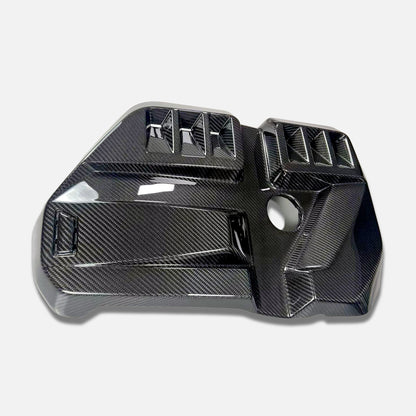 BMW M2 G87 M3 G80 G81 M4 G82 G83 Pre-preg carbon engine cover replacement