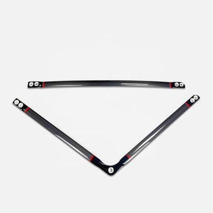 BMW M2 G87 M3 G80 M4 G82 G83 Pre-preg carbon front strut bar brace set 2pcs