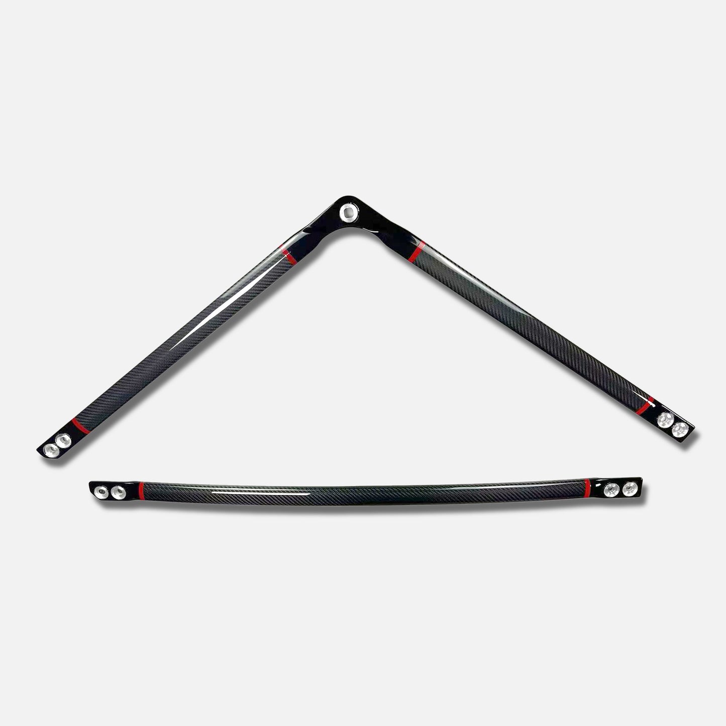 BMW M2 G87 M3 G80 M4 G82 G83 Pre-preg carbon front strut bar brace set 2pcs