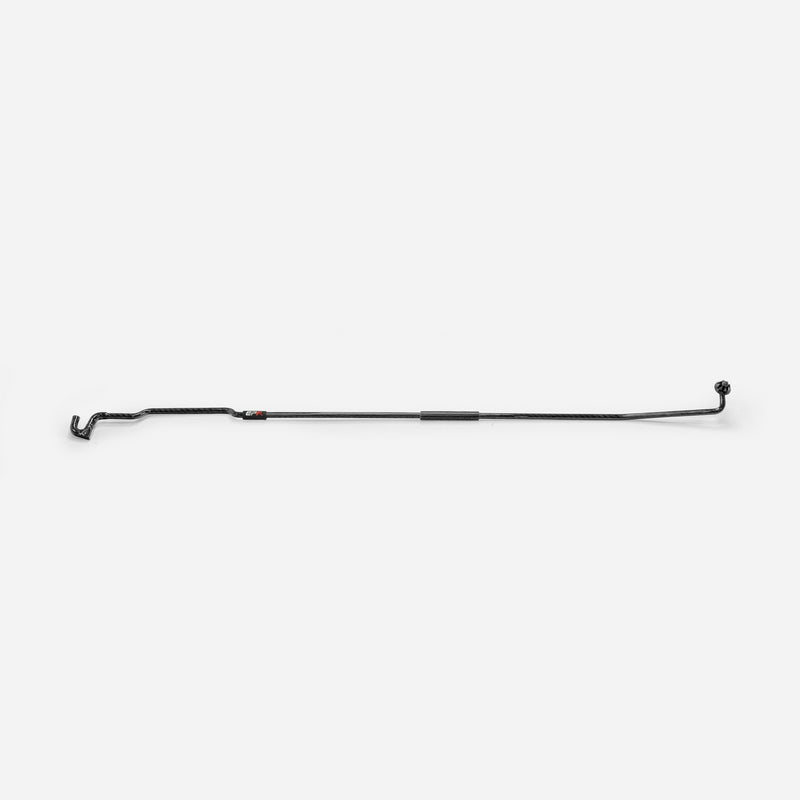 VW Golf 8 dry carbon hood prop rod
