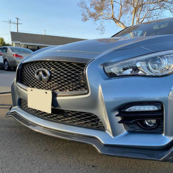 18+ Infiniti Q50 V37 OE type front grill (Facelift) (stick on type)