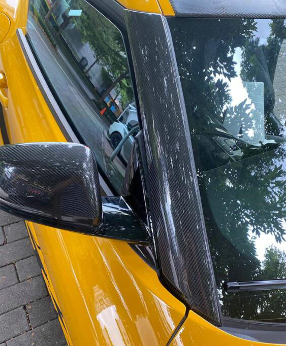 Toyota A90 Supra A-pillar cover (Stick on type)