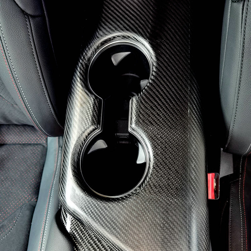 Toyota A90 Supra armrest console cup holder cover LHD (Stick on type)