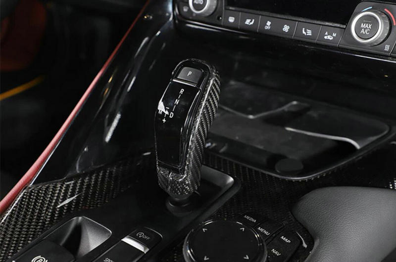 Toyota A90 Supra Gear stick shift cover LHD (Stick on type)
