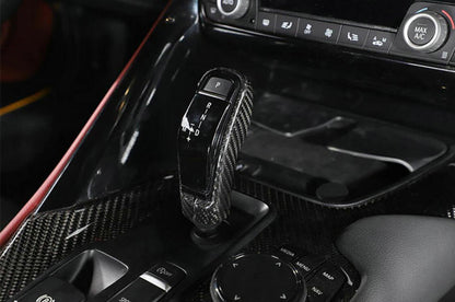 Toyota A90 Supra Gear stick shift cover LHD (Stick on type)