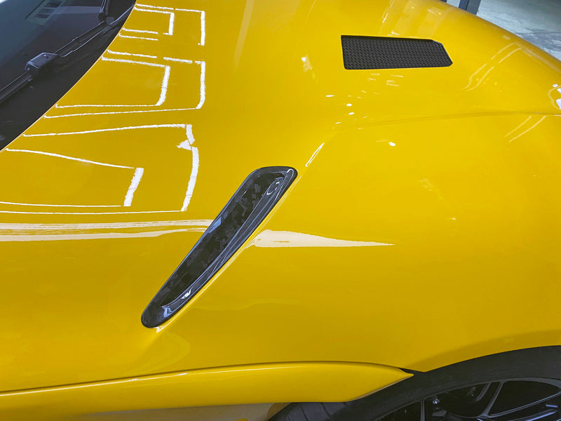 TOYOTA 19+ Supra A90 EPA1 Type Hood vents cover (Not open)