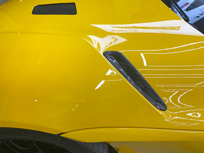 TOYOTA 19+ Supra A90 EPA1 Type Hood vents cover (Not open)