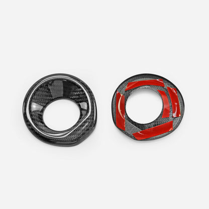 Toyota A90 Supra door speaker surround trim (Stick on type)