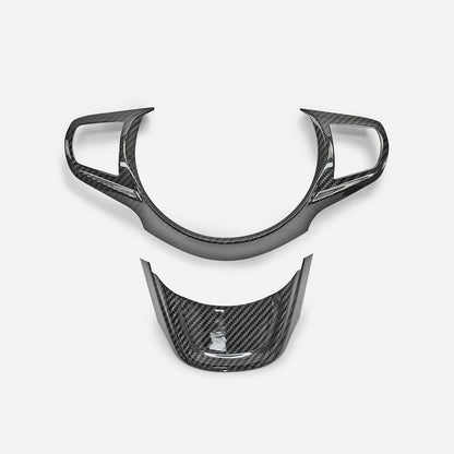 Toyota A90 Supra steering wheel switch panel trim 2Pcs (Stick on type)
