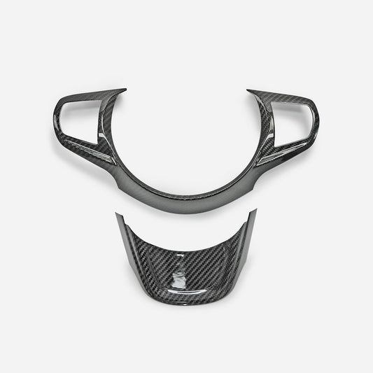 Toyota A90 Supra steering wheel switch panel trim 2Pcs (Stick on type)