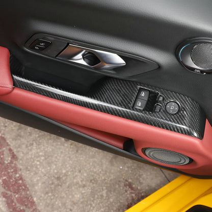 Toyota A90 Supra window switch panel cover LHD (Stick on type)