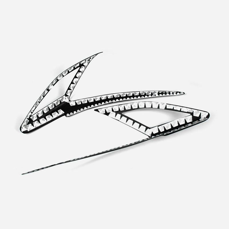 Subaru 22+ WRX VAB VAF headlight eyebrow with indicator hole