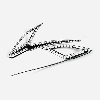 Subaru 22+ WRX VAB VAF headlight eyebrow with indicator hole