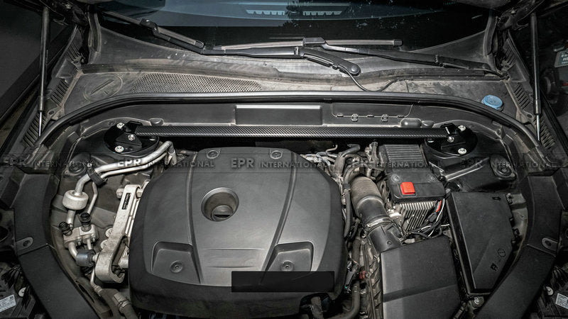 Volvo 2018 up XC60, 2015 up XC90 Dry carbon front strut brace