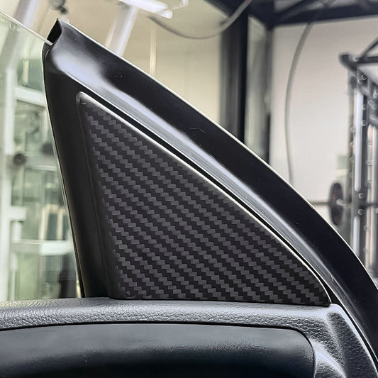 Toyota GR YARIS GXPA16 Gen 2 facelift front door inner triangle cover (Stick on type)