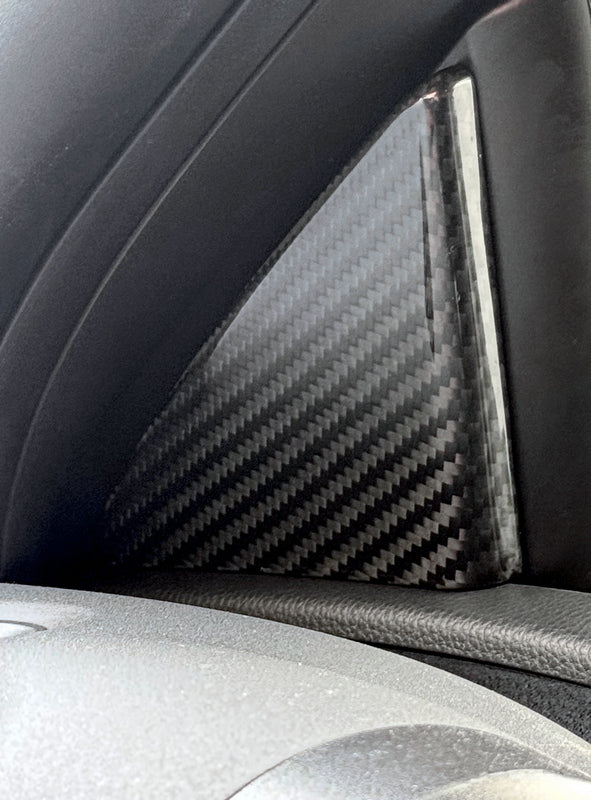 Toyota GR YARIS GXPA16 Gen 2 facelift front door inner triangle cover (Stick on type)