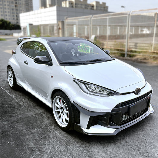 Toyota GR YARIS GXPA16 Gen 2 facelift EPA Type front bumper canard