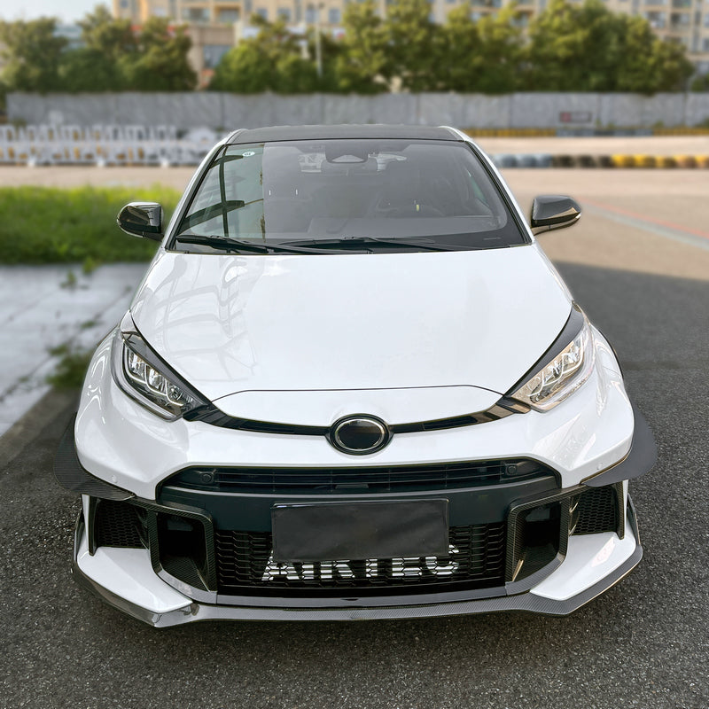 Toyota GR YARIS GXPA16 Gen 2 facelift EPA Type front bumper canard